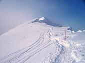 Salita invernale con neve al Grignone-Rifugio Brioschi (2410 mt.) domenica 14 febbraio 2010 - FOTOGALLERY